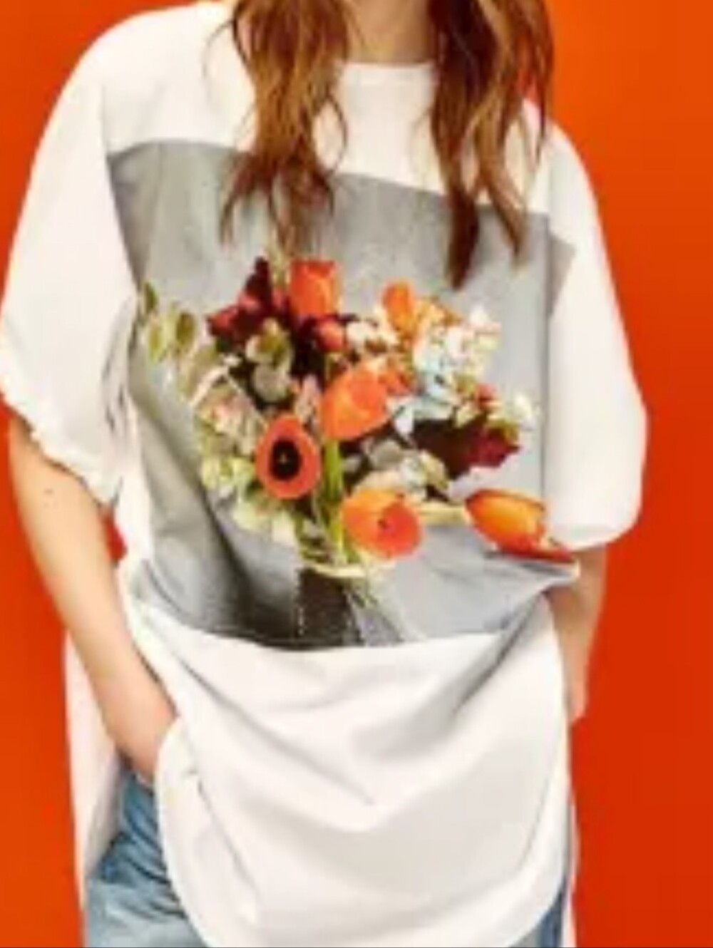 Zara artsy top
